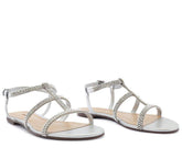 SANDÁLIA PRATA TIRAS GLAM C 30295 0006 0001 ANACAPRI - Vintedoisk